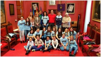 Acto de reconocimiento a la Escuela Femenina del Rodiles F.S. - Concejo de Villaviciosa