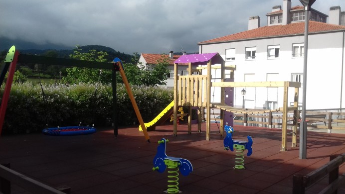 Finalizado el nuevo Parque de Los Jardines del Sueve, en la capital colunguesa - Concejo de Colunga