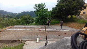 Arrancan las obras de construcción del Parque de Sales - Concejo de Colunga
