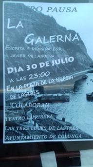 Lastres rememora La Galerna bajo un aguacero - Concejo de Colunga