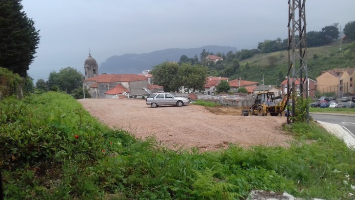 Nuevo aparcamiento en Lastres - Concejo de Colunga