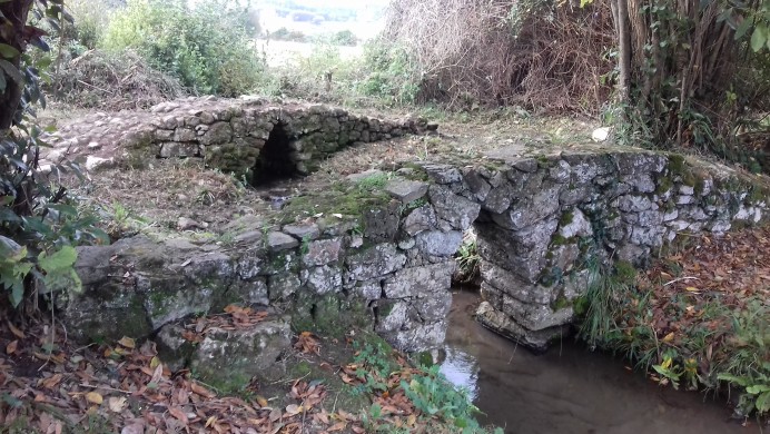 Finaliza la actuación sobre los puentes romanos de Bueñu (La Isla) - Concejo de Colunga