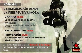 Xornada sobre la emigración forciada nel CS La Llume - Noticies N´Asturianu