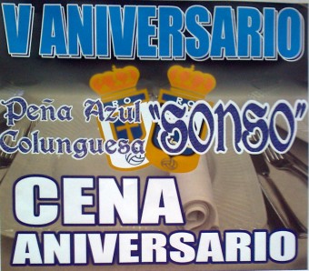 V Aniversario Peña Azul Colunguesa "Sonso" - Concejo de Colunga