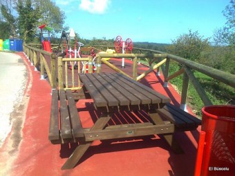 Llué estrena parque - Concejo de Colunga