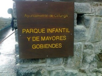 Finalizan las obras del Parque Infantil y de Mayores de Gobiendes - Concejo de Colunga