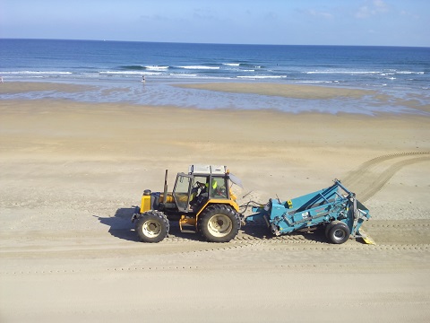 Las playas contaminadas con bandera azul - Asturias