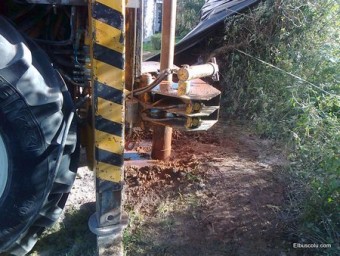 Sondeo de agua en Pernús - Concejo de Colunga