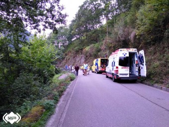Accidente de tráfico en Piloña - Concejo de Piloña