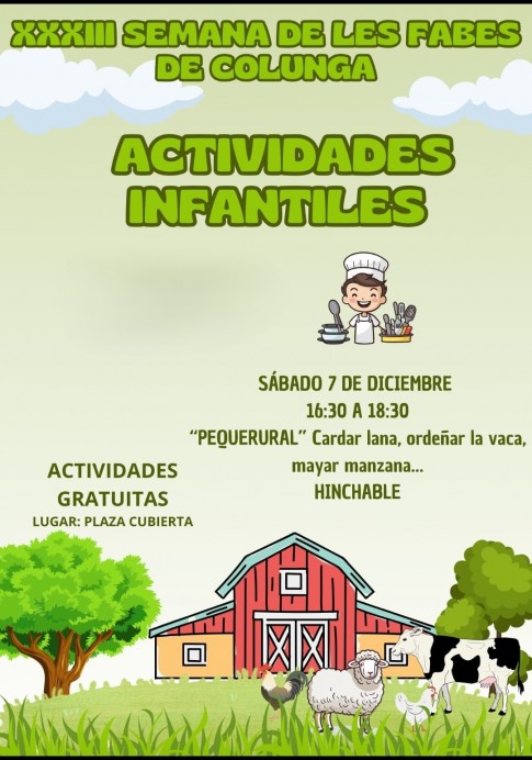 La Semana de Les Fabes de Colunga: Talleres para niños, tradición y diversión - Concejo de Colunga