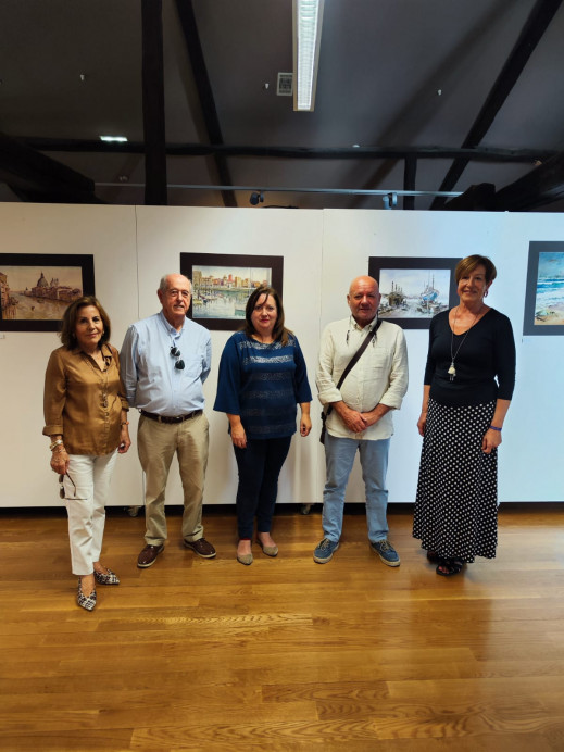 Villaviciosa llenará de pintores con la técnica de la acuarela sus calles dentro del programa del Festival de la Manzana - Concejo de Villaviciosa