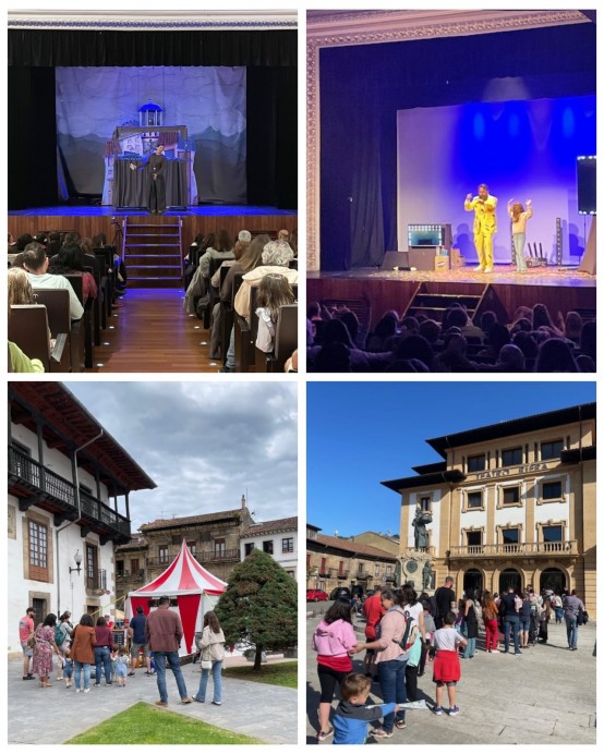 El Festival de Teatro Infantil ACUTO finaliza su décima edición con récord de público y gran aceptación - Concejo de Villaviciosa