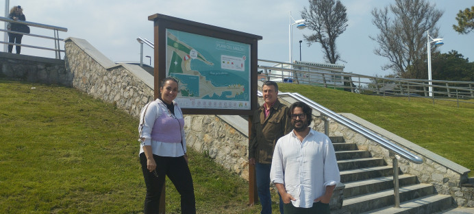 Paneles indicadores en las playas - Concejo de Llanes