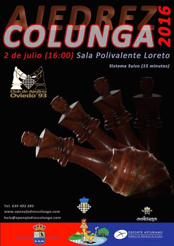 XVI Open de Ajedrez Villa de Colunga - Concejo de Colunga