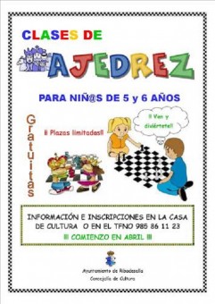 Aprende a jugar al ajedrez - Concejo de Ribadesella