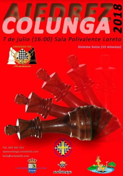 XVIII Open de Ajedrez Villa de Colunga - Concejo de Colunga