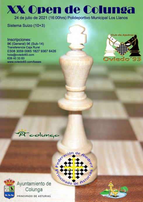 Torneo de Ajedrez de Colunga - Concejo de Colunga