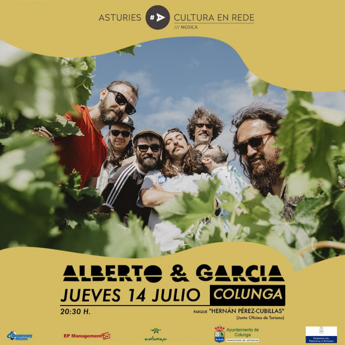 Alberto y García en concierto en Colunga - Concejo de Colunga