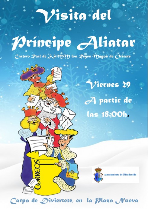 Visita del príncipe Aliatar a Ribadesella - Concejo de Ribadesella