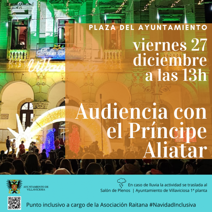 El Príncipe Aliatar recibe a los niños y niñas de Villaviciosa en su visita real - Concejo de Villaviciosa