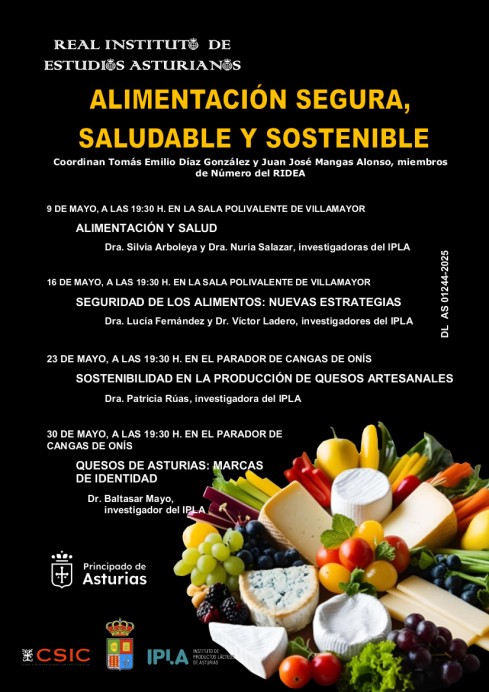 El RIDEA cierra su ciclo sobre alimentación con dos conferencias dedicadas a los quesos asturianos - Concejo de Cangas de Onís