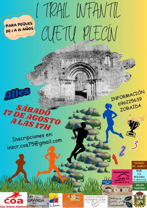 Gran Trail Infantil en Alles - Concejos Peñamellera Alta y Baja
