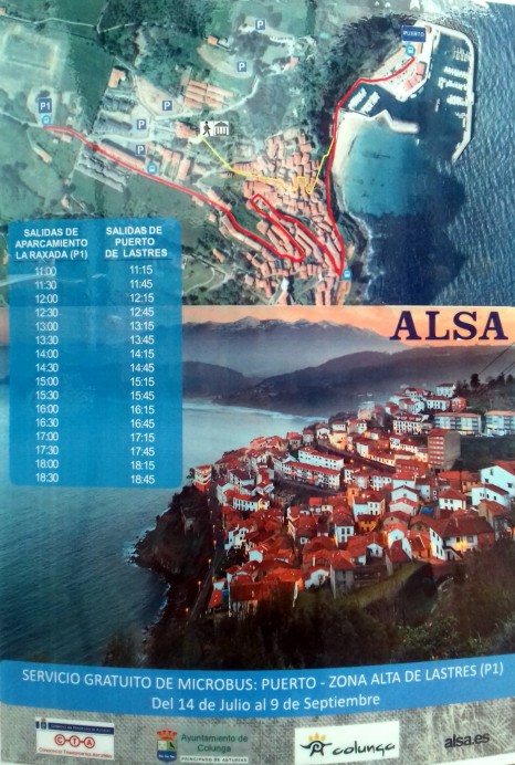 Personal de Servicios múltiples actúa sobre aparcamientos para el BUS lanzadera - Concejo de Colunga