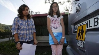 Manifestación en el IES Luces - Concejo de Colunga