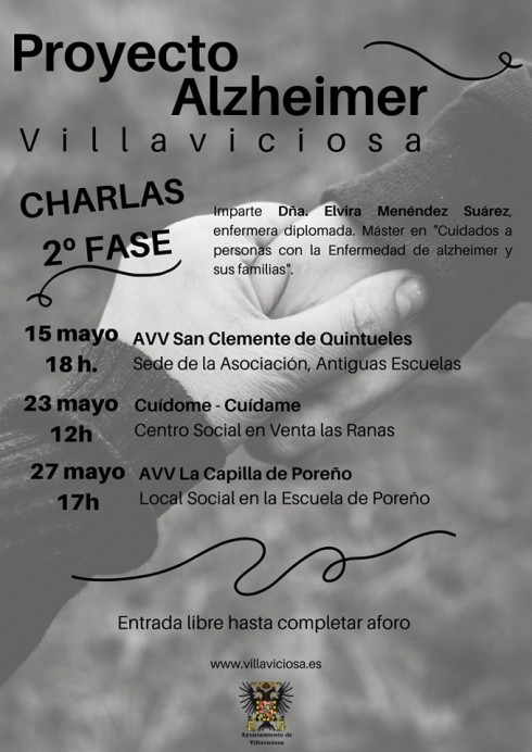 Charlas segunda fase del Proyecto Alzheimer  - Concejo de Villaviciosa