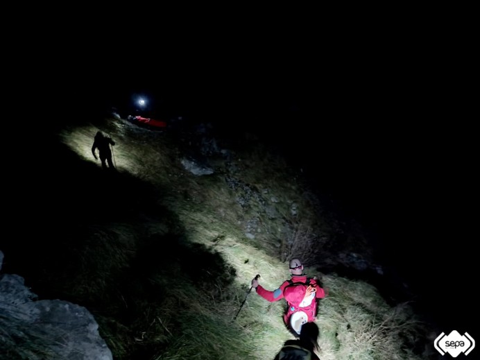 Rescate de montaña en Amieva - Oriente de Asturias