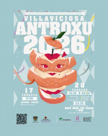 Villaviciosa se prepara para vivir el Antroxu 2026 con charangas, desfile y actividades para toda la familia