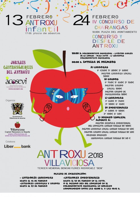 Antroxu 2018 en VILLAVICIOSA - Concejo de Villaviciosa