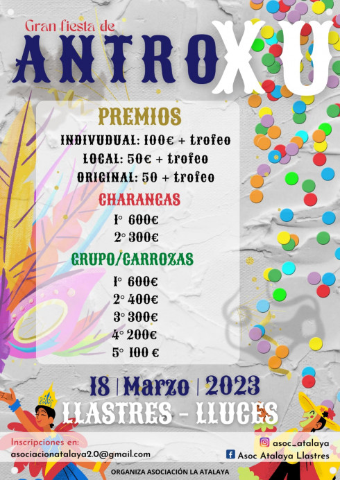 Antroxu 2023 en Llastres - Concejo de Colunga