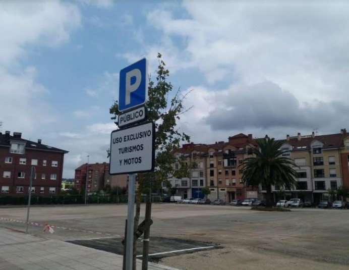 Apertura de nuevo aparcamiento en Villaviciosa - Concejo de Villaviciosa