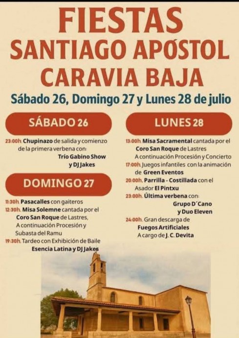 Caravia Baja celebra por todo lo alto las fiestas de Santiago Apóstol 2025 - Concejo de Cabrales