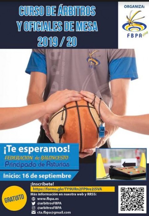 Federación de Baloncesto del Principado de Asturias: Curso de árbitros y oficiales de mesa  - Deportes