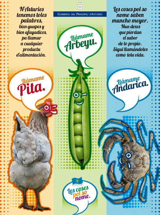 Cultura lanza Les coses pol so nome, una campaña para promover el uso del asturiano al hacer la compra - Asturias