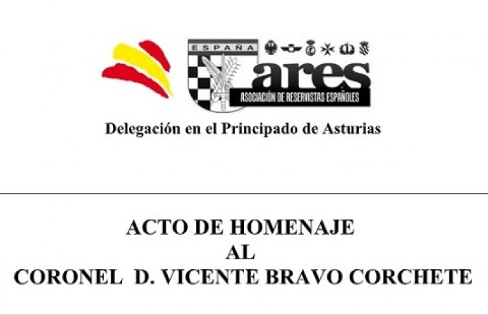 Acto de homenaje al coronel D. VICENTE BRAVO CORCHETE - Sociedad y Cultura