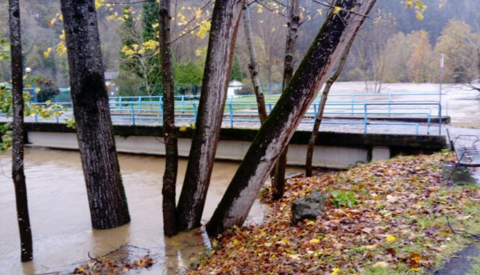 IU sobre las inundaciones del Río Sella - Concejo de Parres