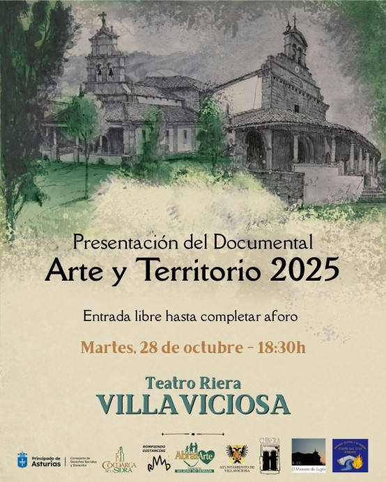 Villaviciosa estrena el documental Arte y Territorio 2025, una fusión entre arte, historia y comunidad - Concejo de Villaviciosa