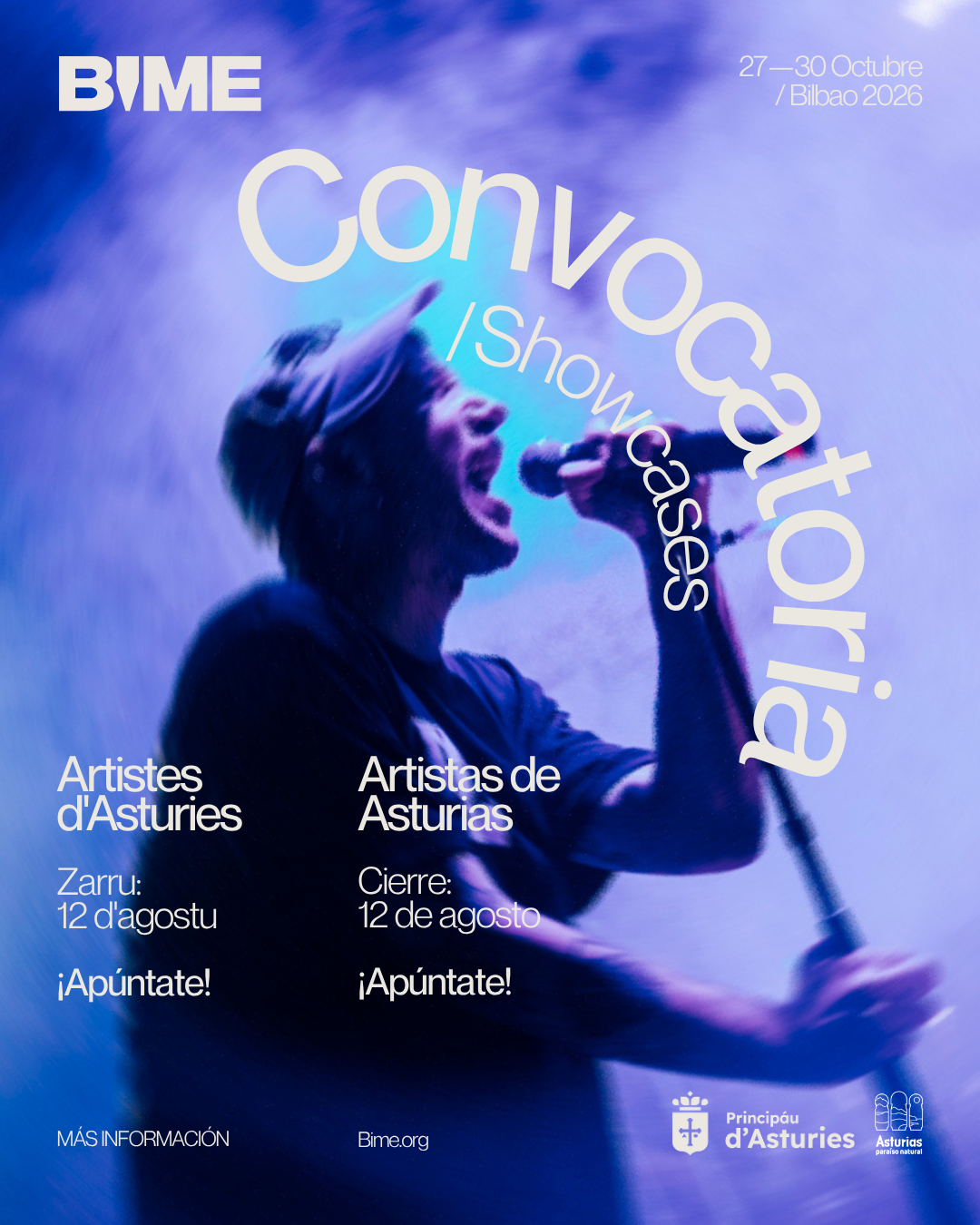 Abierta la convocatoria para que artistas asturianos actúen en BIME Bilbao 2026 - Sociedad y Cultura
