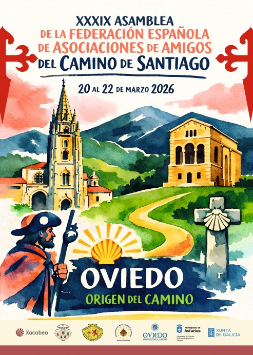 Oviedo reunirá a 170 participantes en la XXXIX Asamblea del Camino de Santiago - Asturias