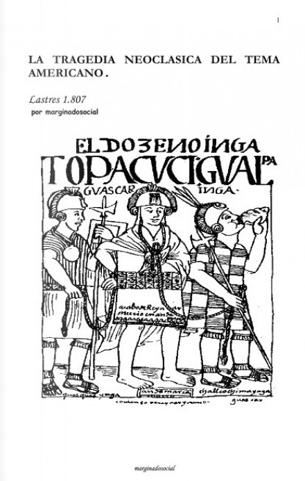 La tragedia de Atahualpa se estrenó en Lastres - Historia colunguesa