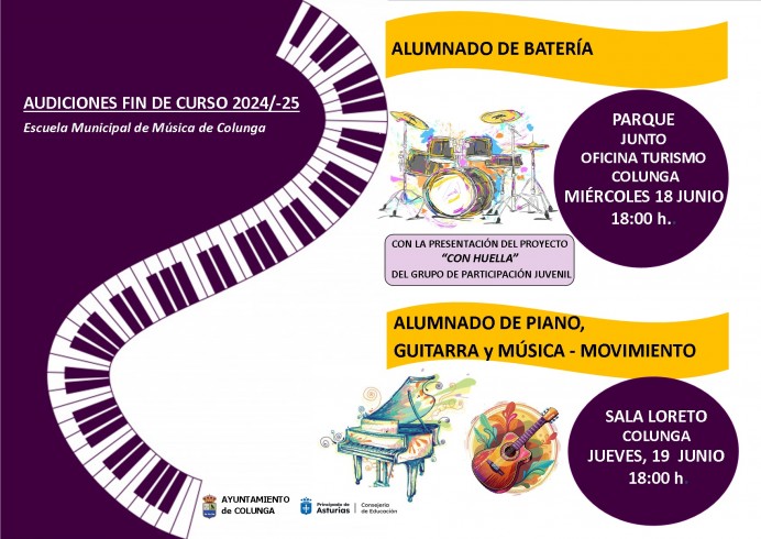 Realidad aumentada, música y creatividad joven en Colunga con el proyecto Con Huella - Concejo de Colunga