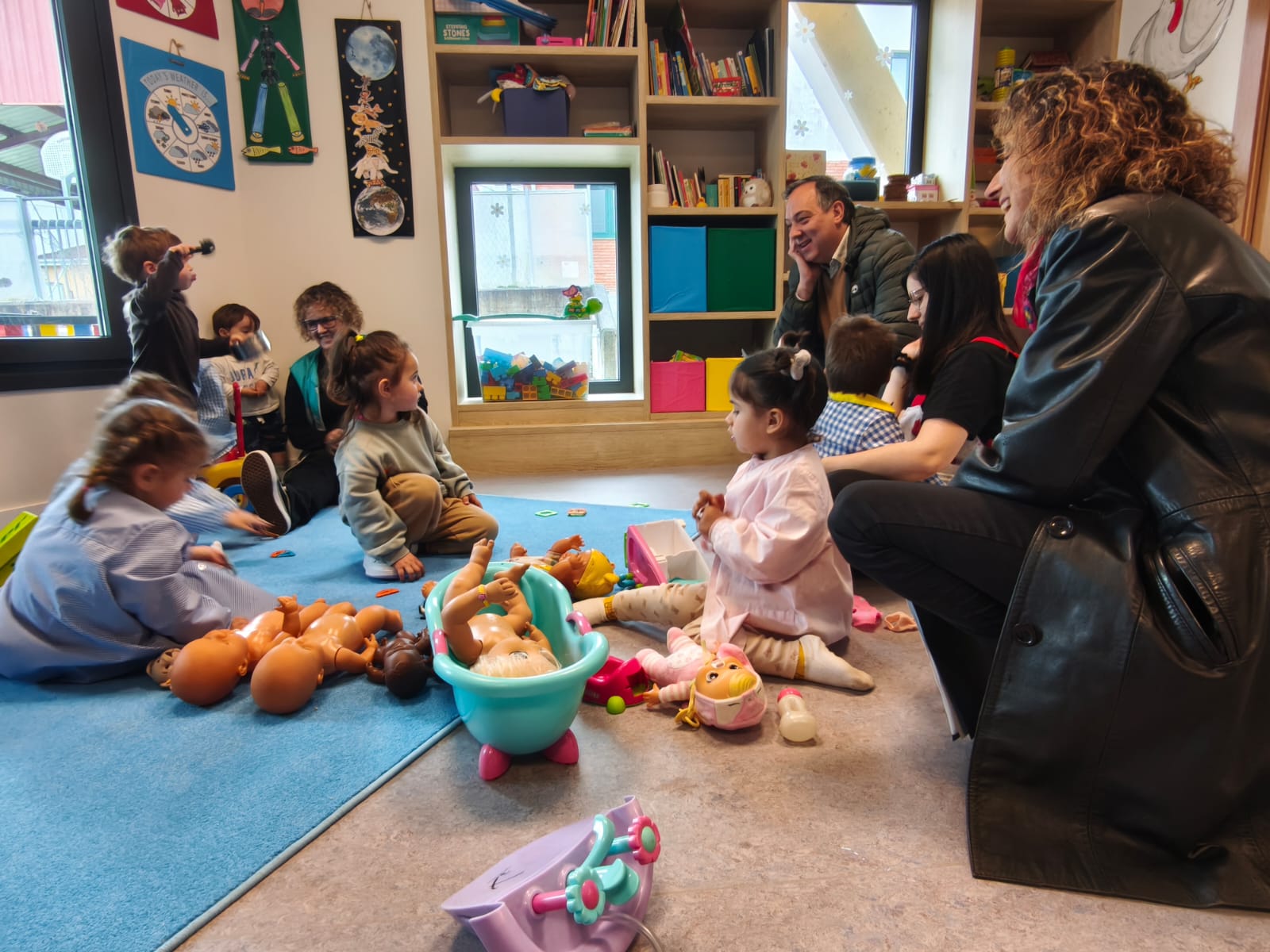 Quintes estrena aula mixta de 0 a 3 años con once matrículas y refuerza la red pública en Villaviciosa - Concejo de Villaviciosa