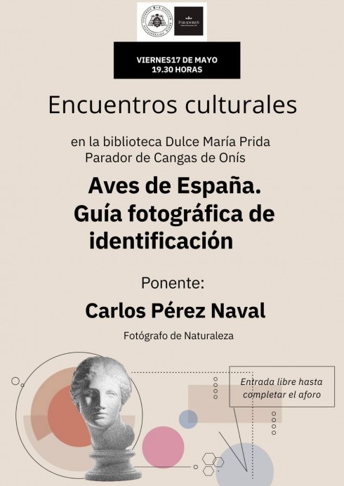 Conferencia: Aves de España. Guía Fotográfica de Identificación - Concejo de Cangas de Onís