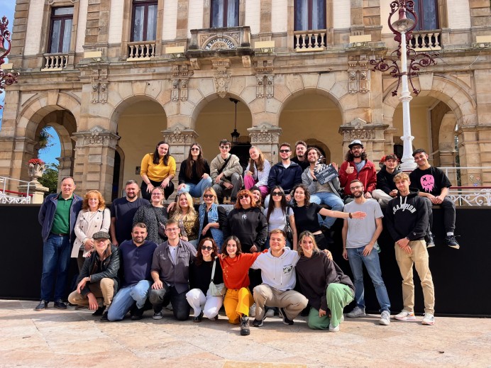 Villaviciosa clausura con éxito el proyecto europeo Erasmus+ Cinema Paradiso, desarrollado en el Espacio Joven con varias asociaciones locales - Concejo de Villaviciosa