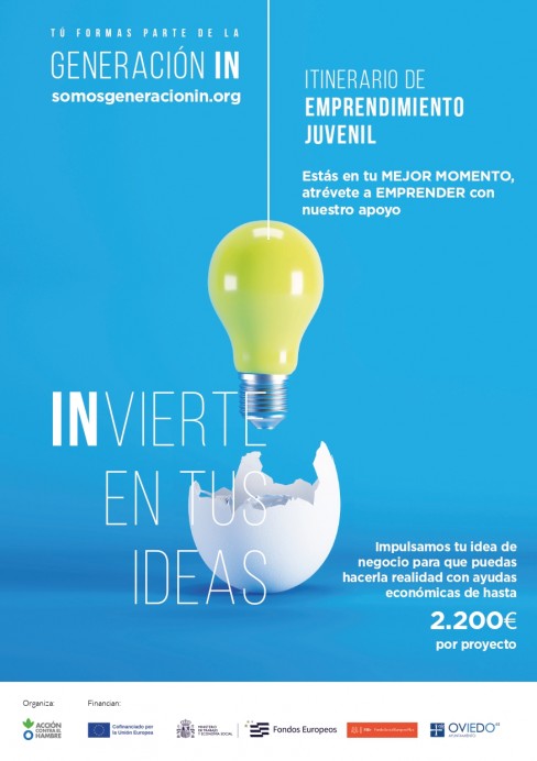 Generación-IN: Itinerario de Emprendimiento Juvenil para Jóvenes en Asturias - Concejo de Colunga