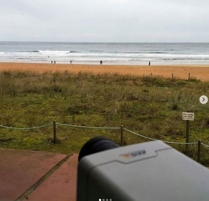 Comienza a funcionar una nueva cam HD desde la barra de Rodiles - Webcams de Asturias