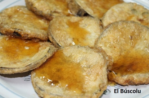 Berenjenas con miel - Les recetines